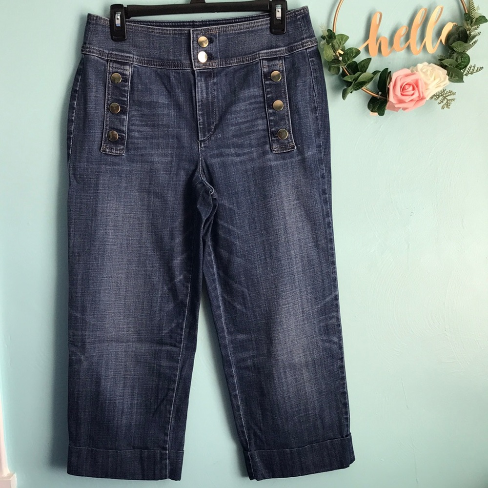 Chico’s The Platinum CROP Jeans